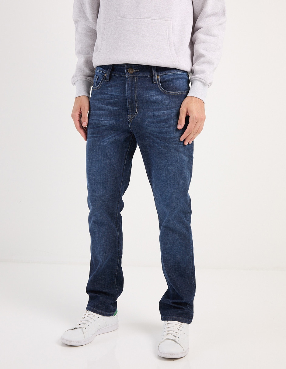 Jeans slim lavado stone wash para hombre Jeans slim lavado stone wash para hombre