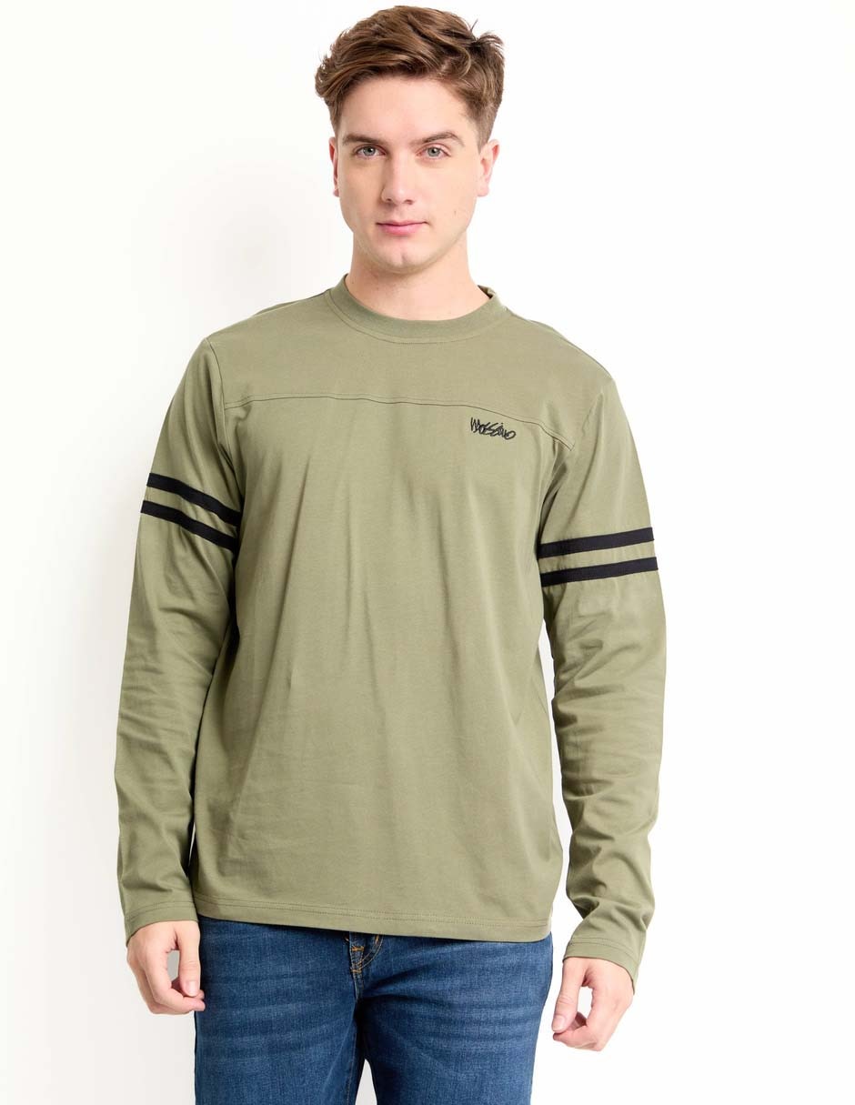 Playera cuello redondo para hombre Playera cuello redondo para hombre