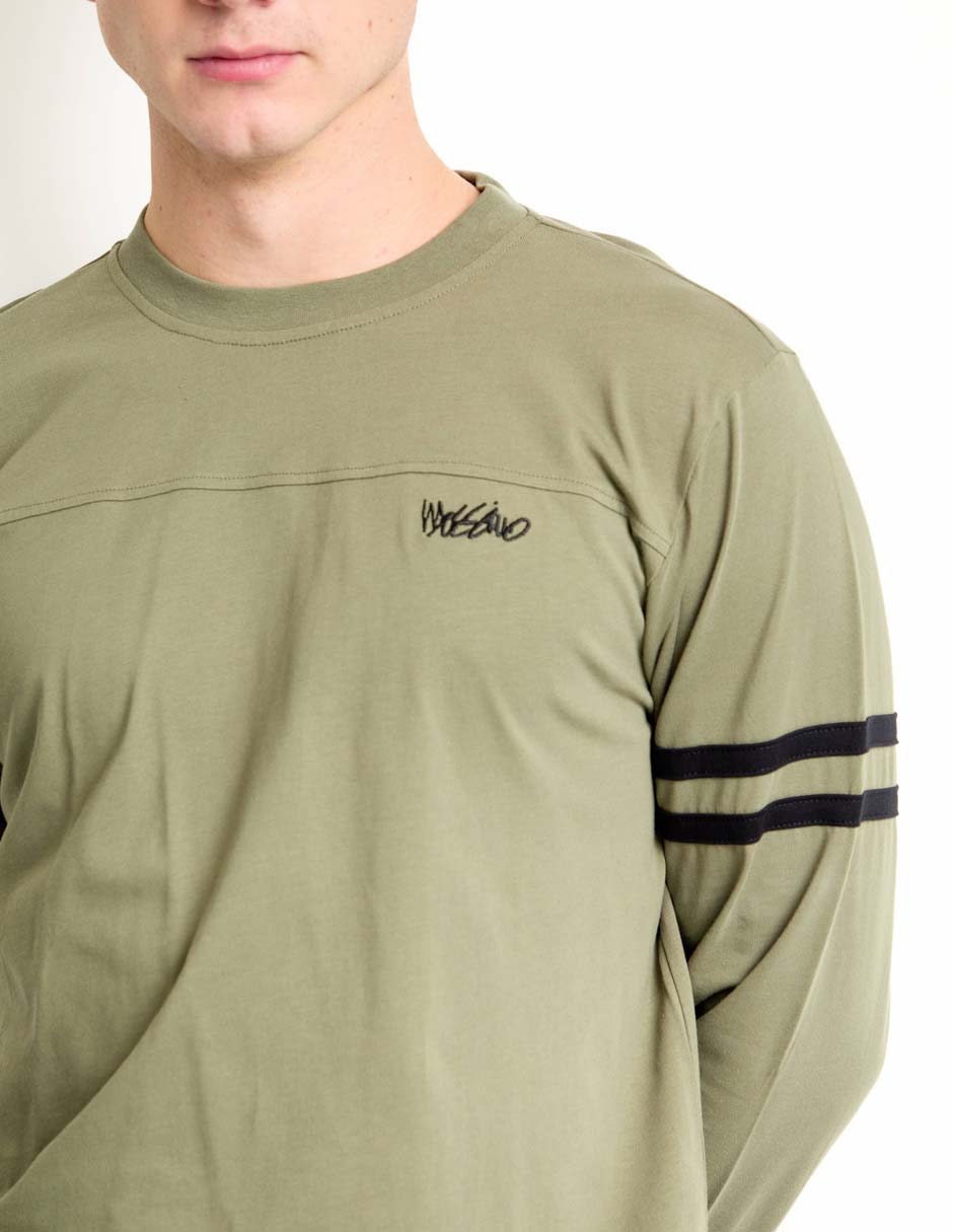 Playera cuello redondo para hombre 4