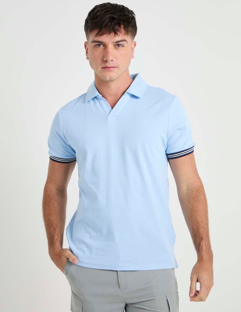 Playera tipo polo para hombre