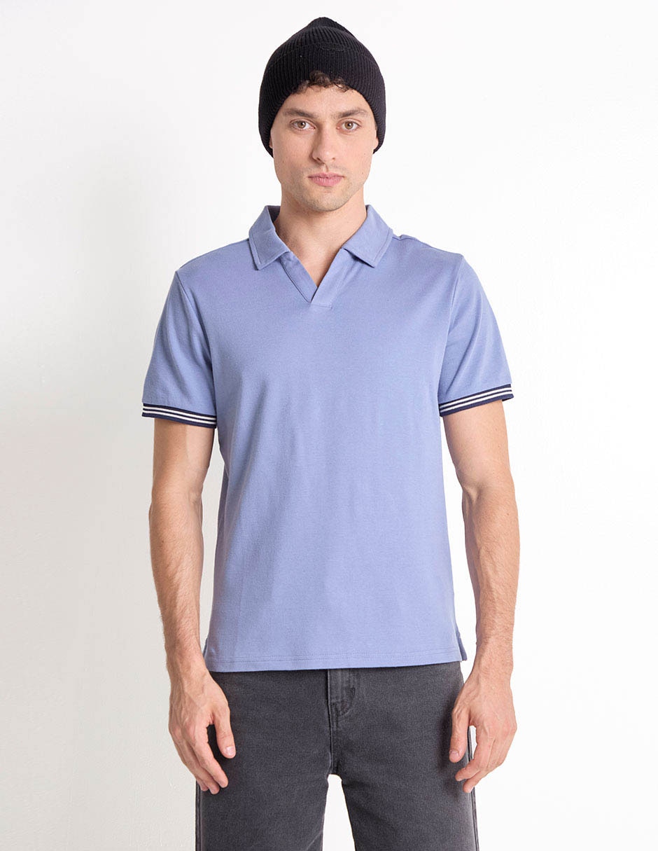 Playera tipo polo para hombre