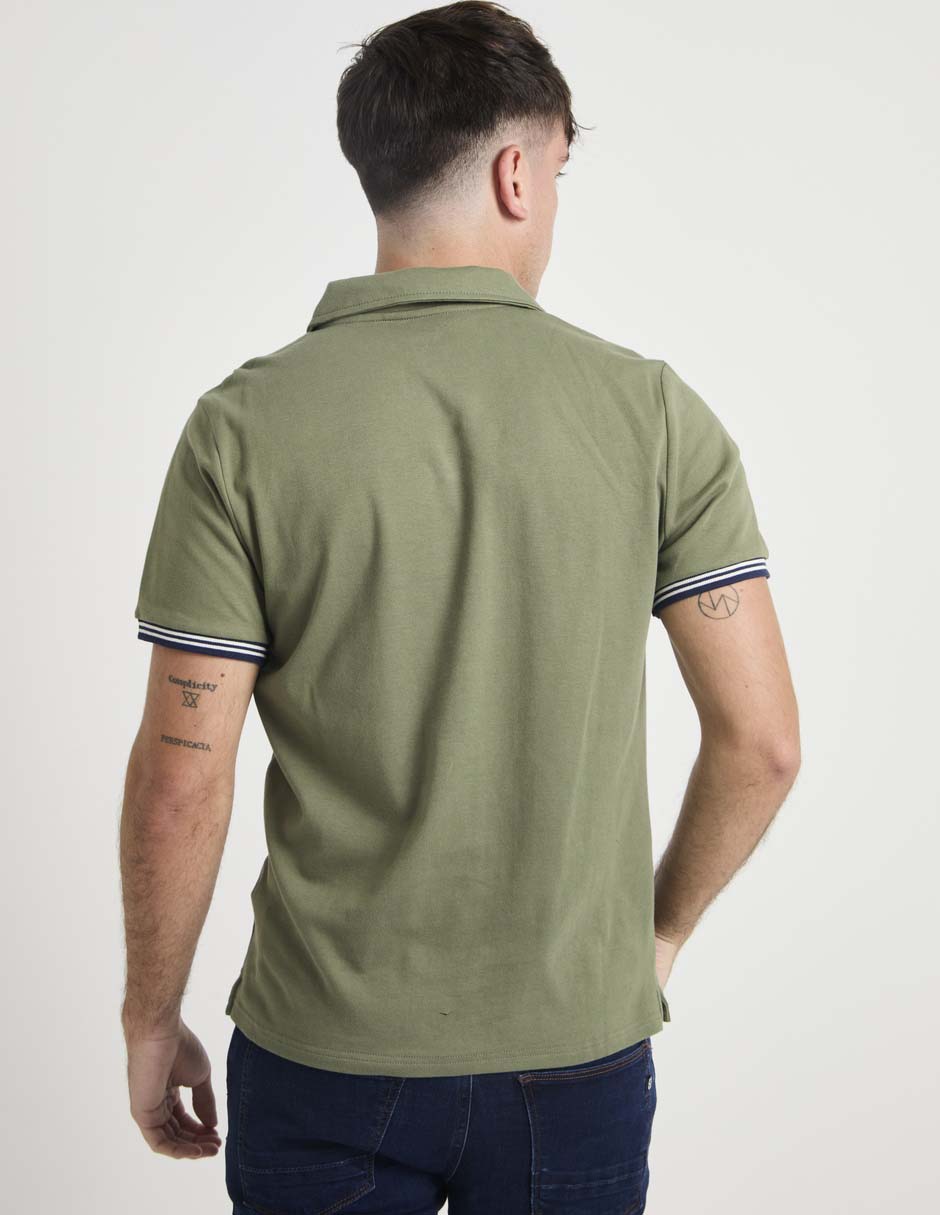 Playera cuello polo para hombre 2