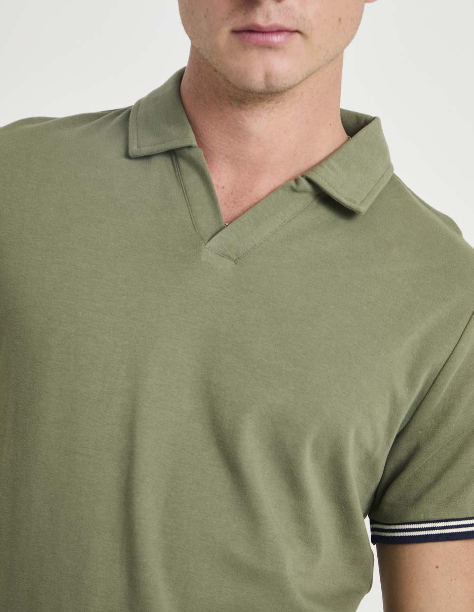 Playera cuello polo para hombre 4