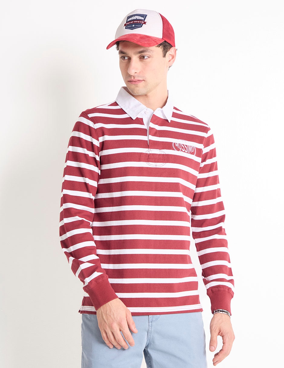 Playera tipo polo para hombre
