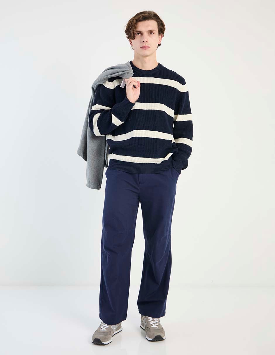 PANTALON CARGO MOSSIM, EG, AZUL MARINO
