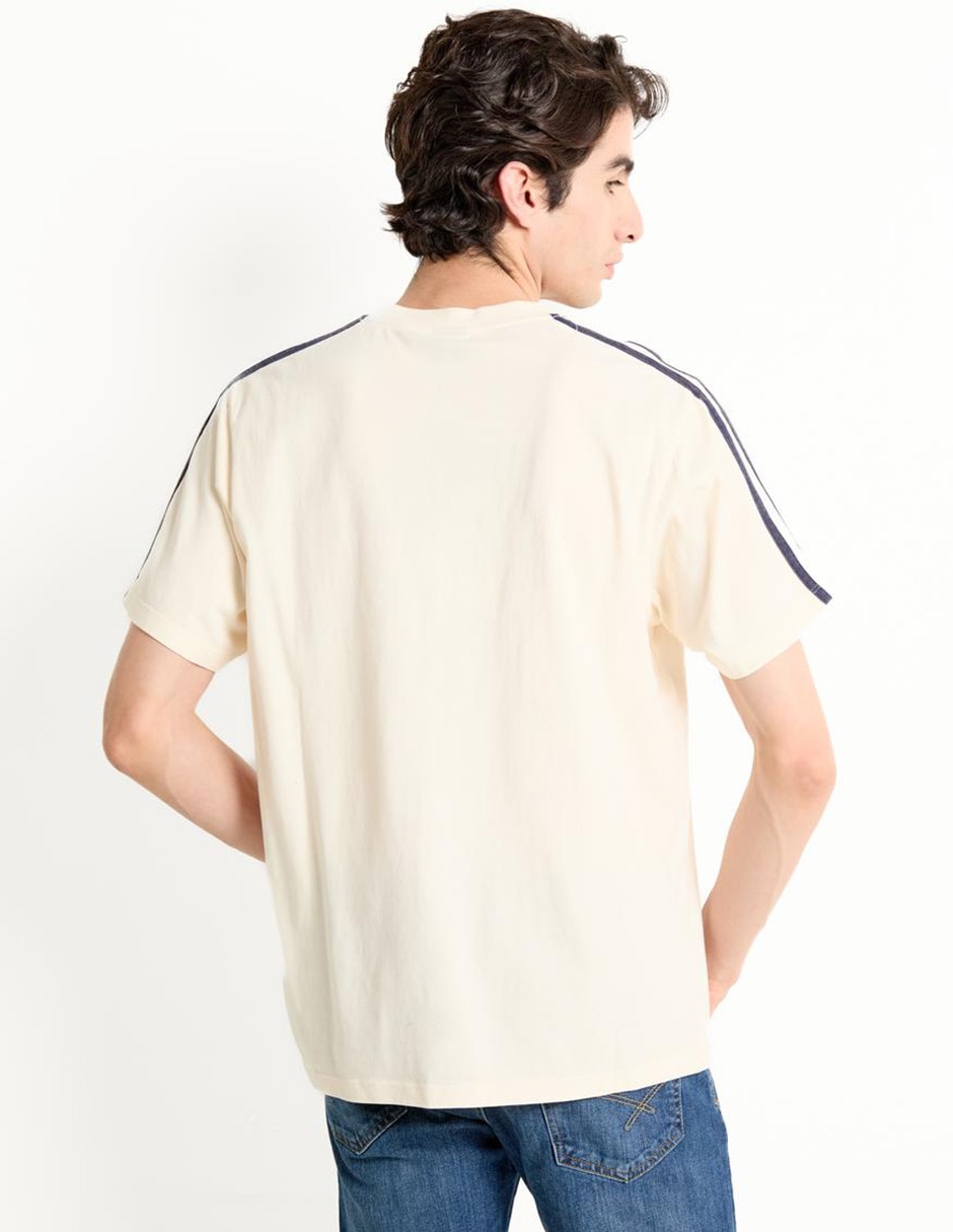 Playera cuello redondo para hombre 2