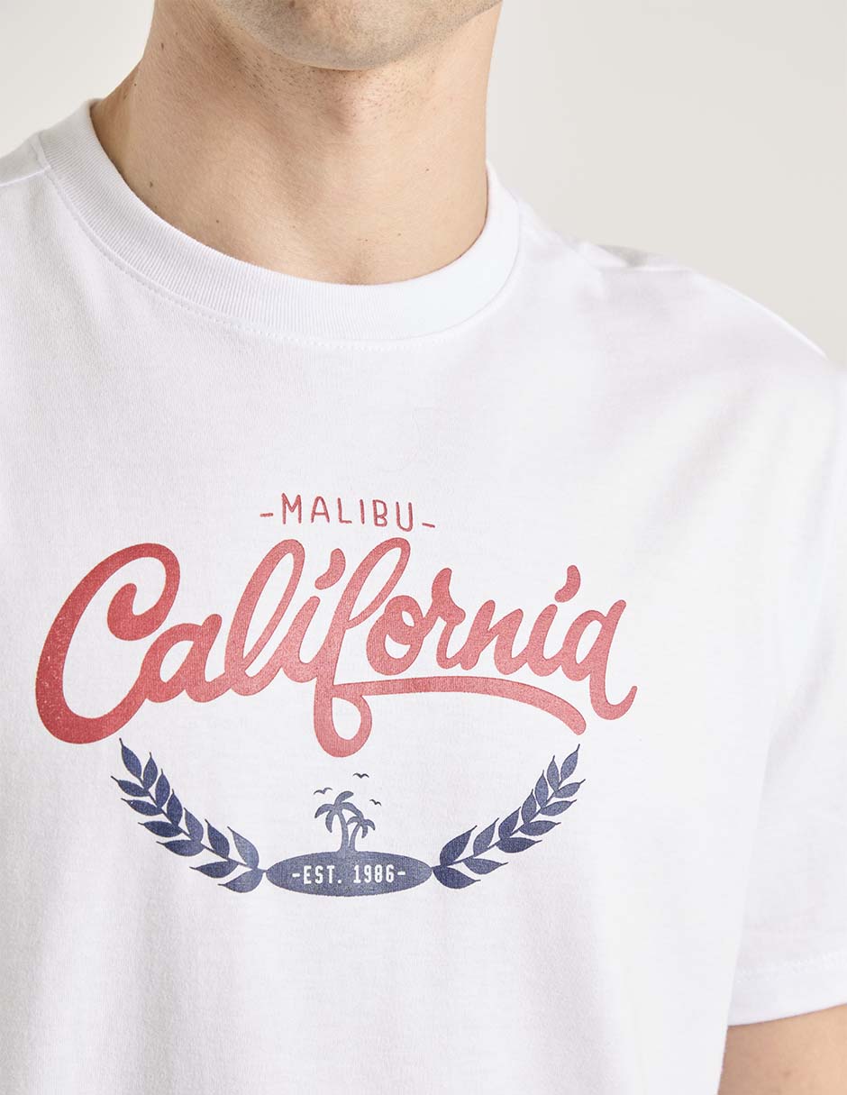 Playera cuello redondo para hombre 4