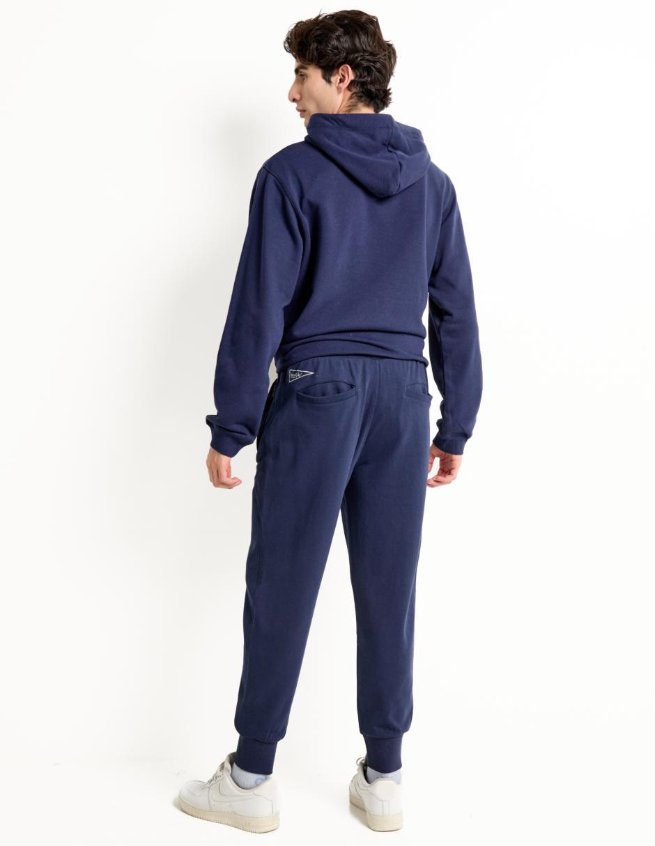 Pants straight con jareta para hombre 2