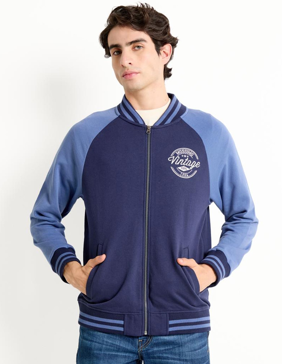 De Mezclilla Chamarra Mossimo Hombre Chamarra Bomber Mossimo Con