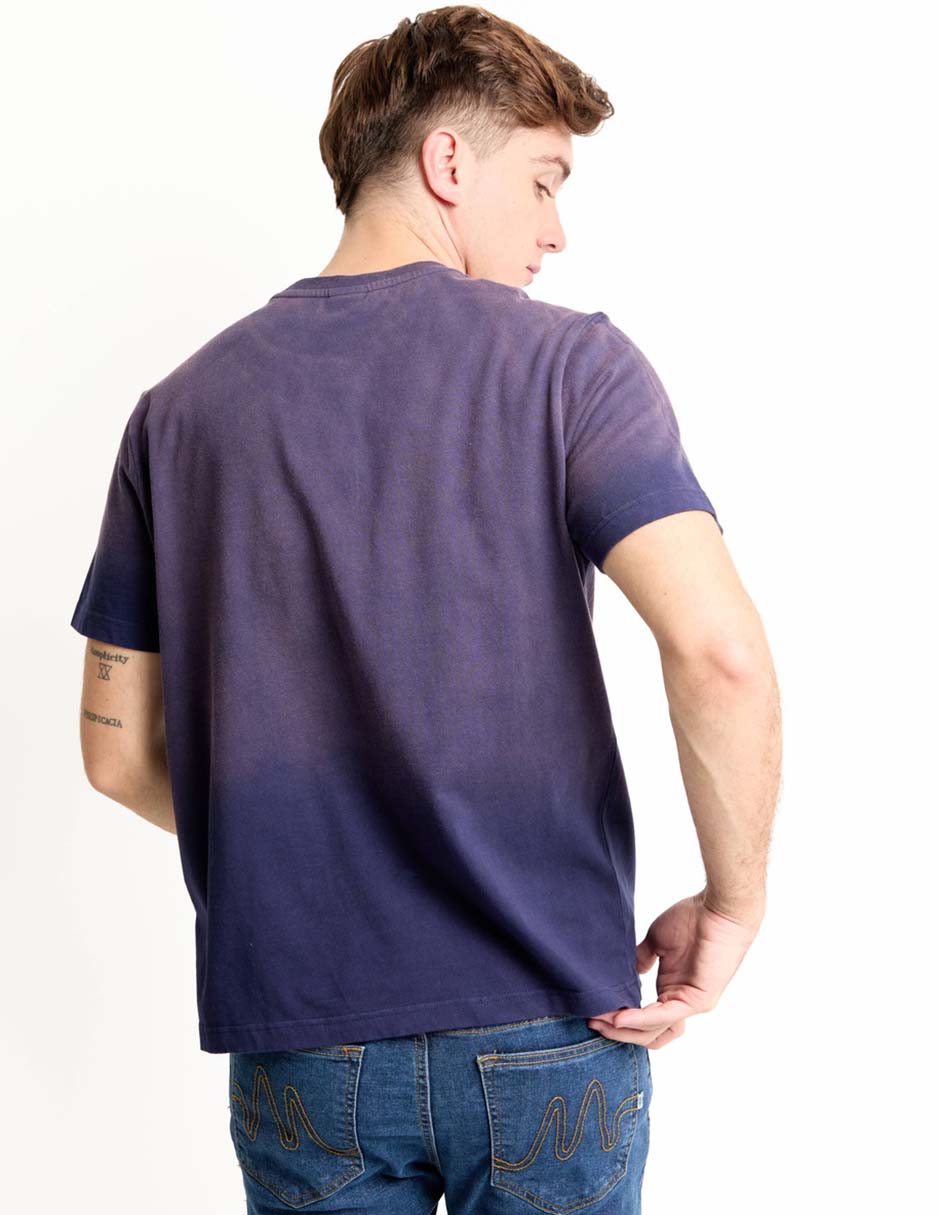 PLAYERA MOSSIMO, CH, AZUL MARINO LISO C