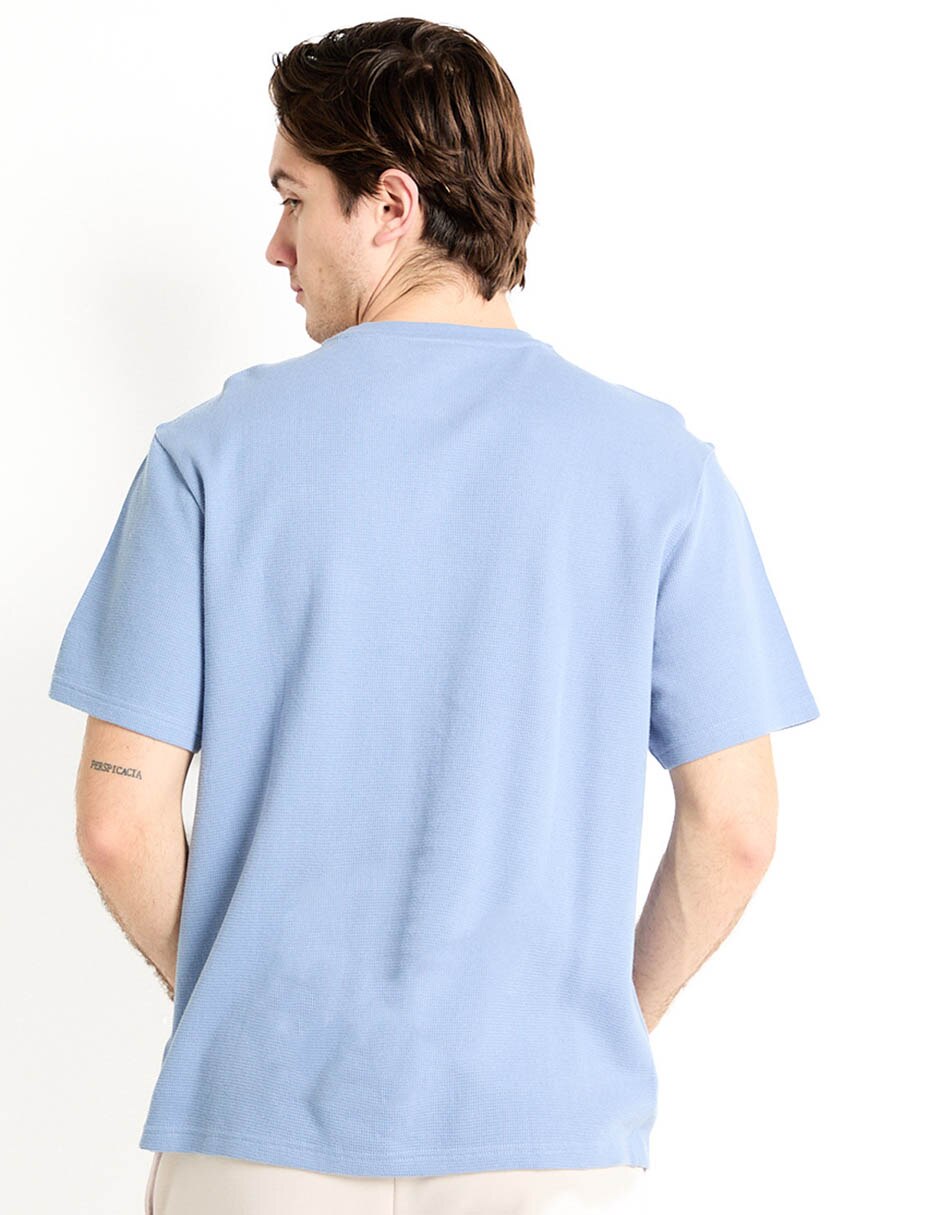 Playera cuello redondo para hombre 2