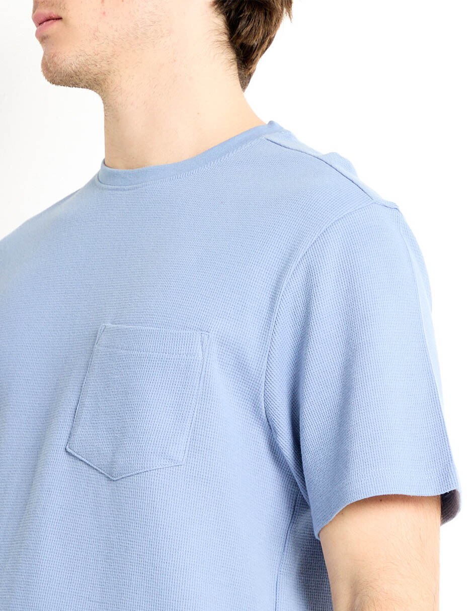 Playera cuello redondo para hombre 4