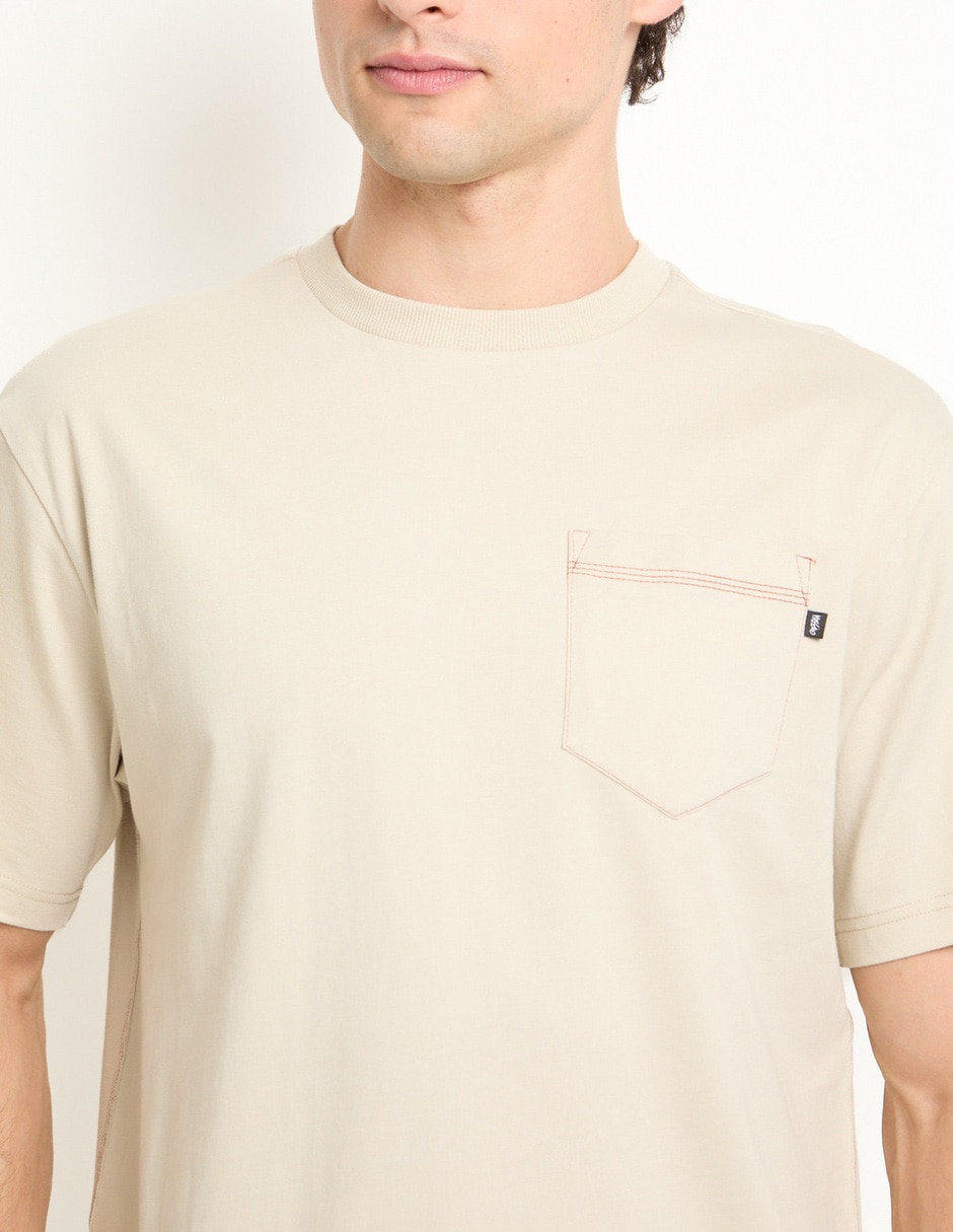 Playera cuello redondo para hombre 4