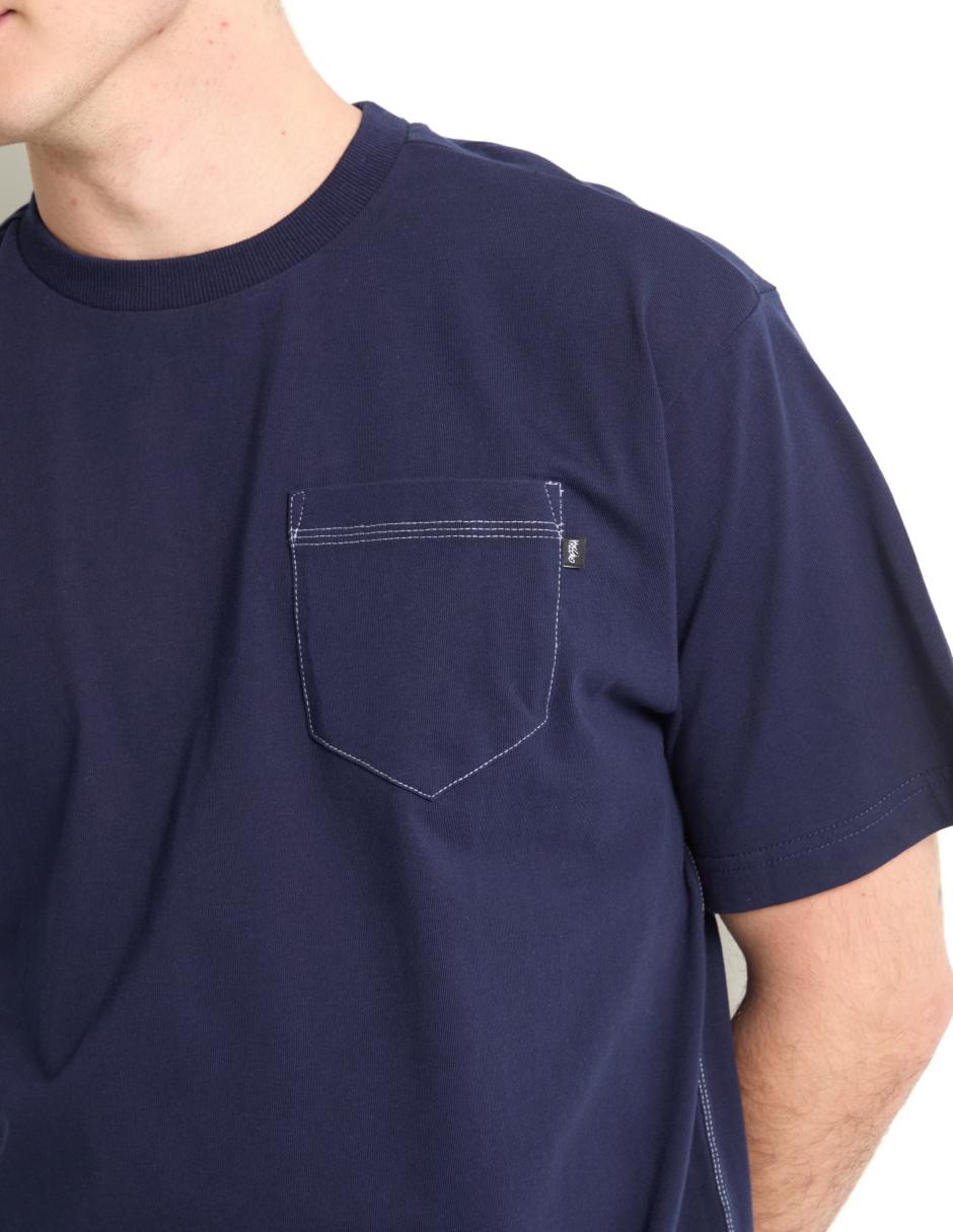 PLAYERA MOSSIMO, CH, AZUL MARINO LISO C