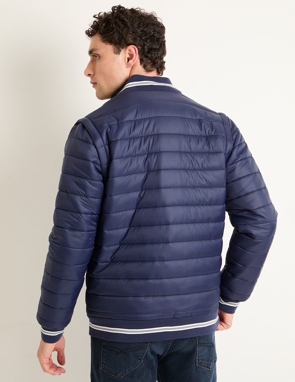 CHAMARRA MOSSIMO, CH, AZUL MARINO LISO