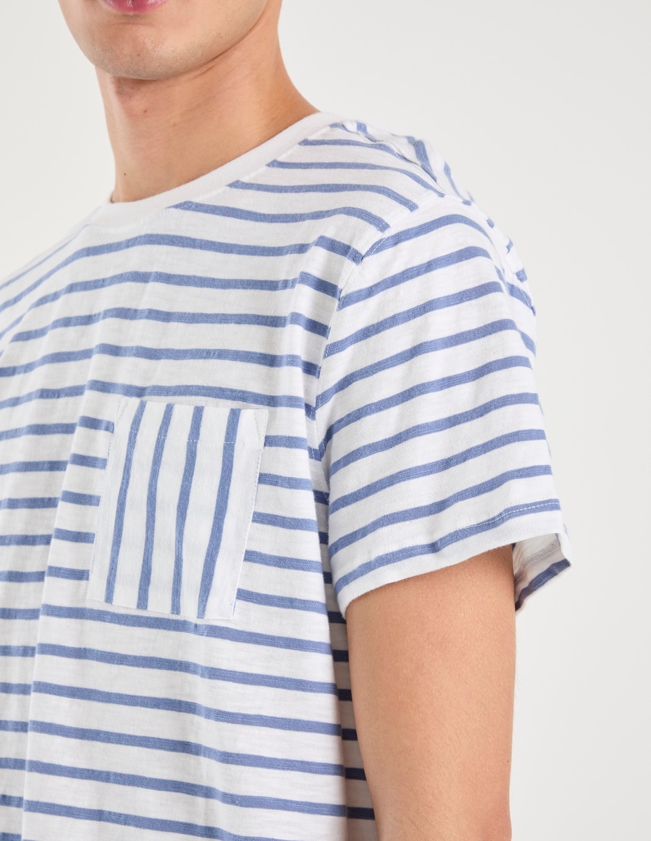 Playera cuello redondo para hombre 4
