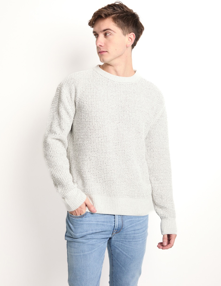 Suéter cuello redondo para hombre