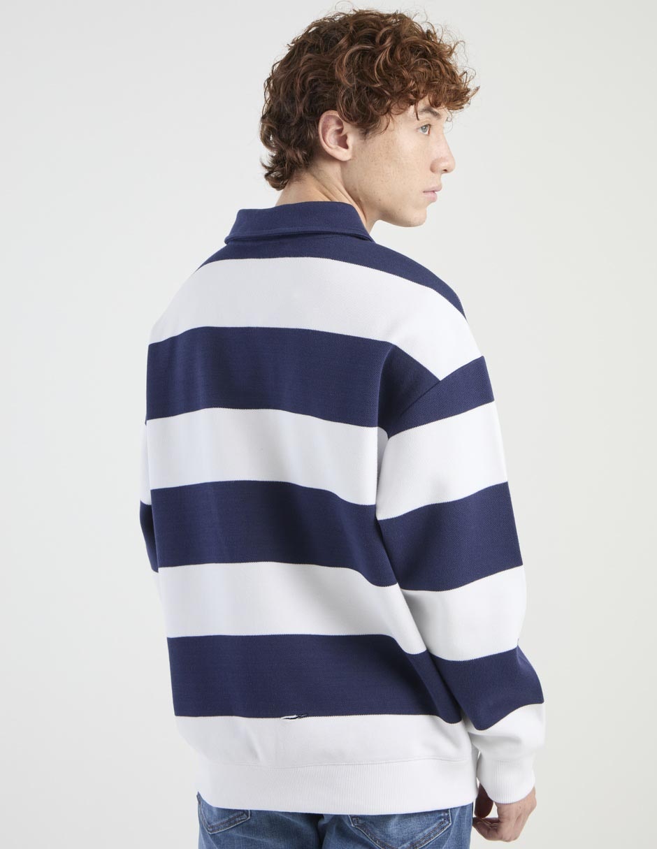SUDADERA MOSSIMO, EG, AZUL MARINO ESTAM
