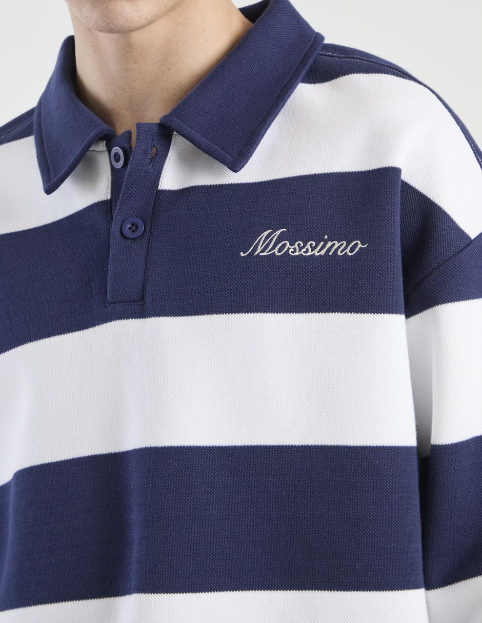 SUDADERA MOSSIMO, EG, AZUL MARINO ESTAM