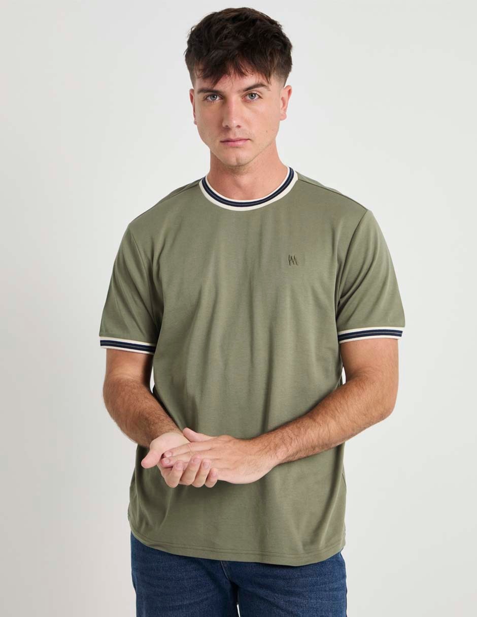 Playera cuello redondo para hombre Playera cuello redondo para hombre