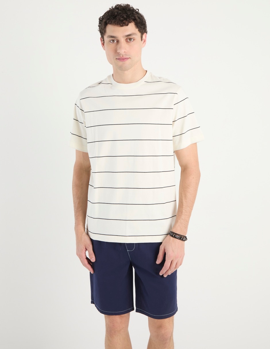 Playera cuello redondo para hombre
