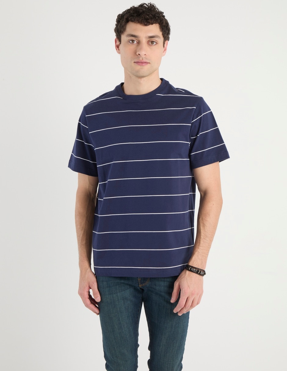 Playera cuello redondo para hombre