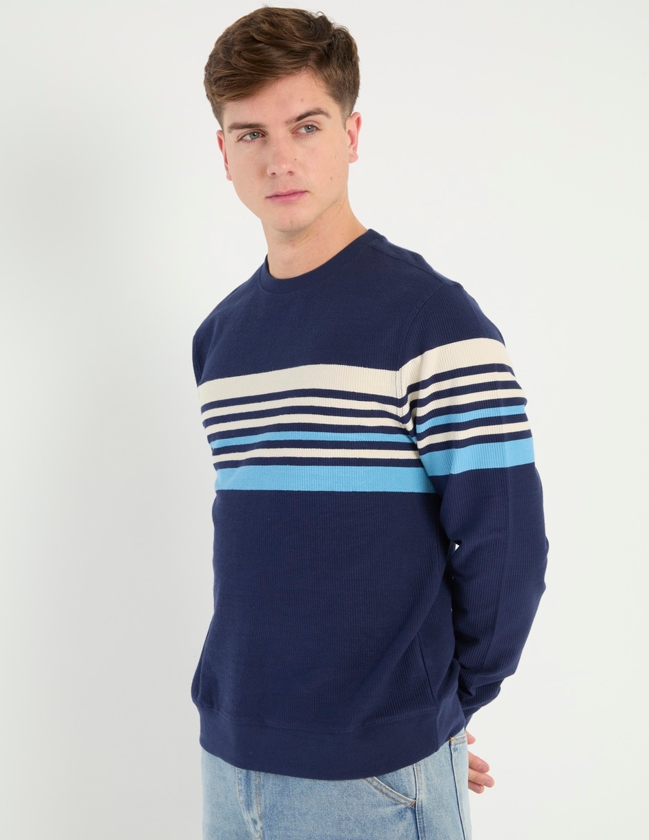 Suéter cuello redondo para hombre
