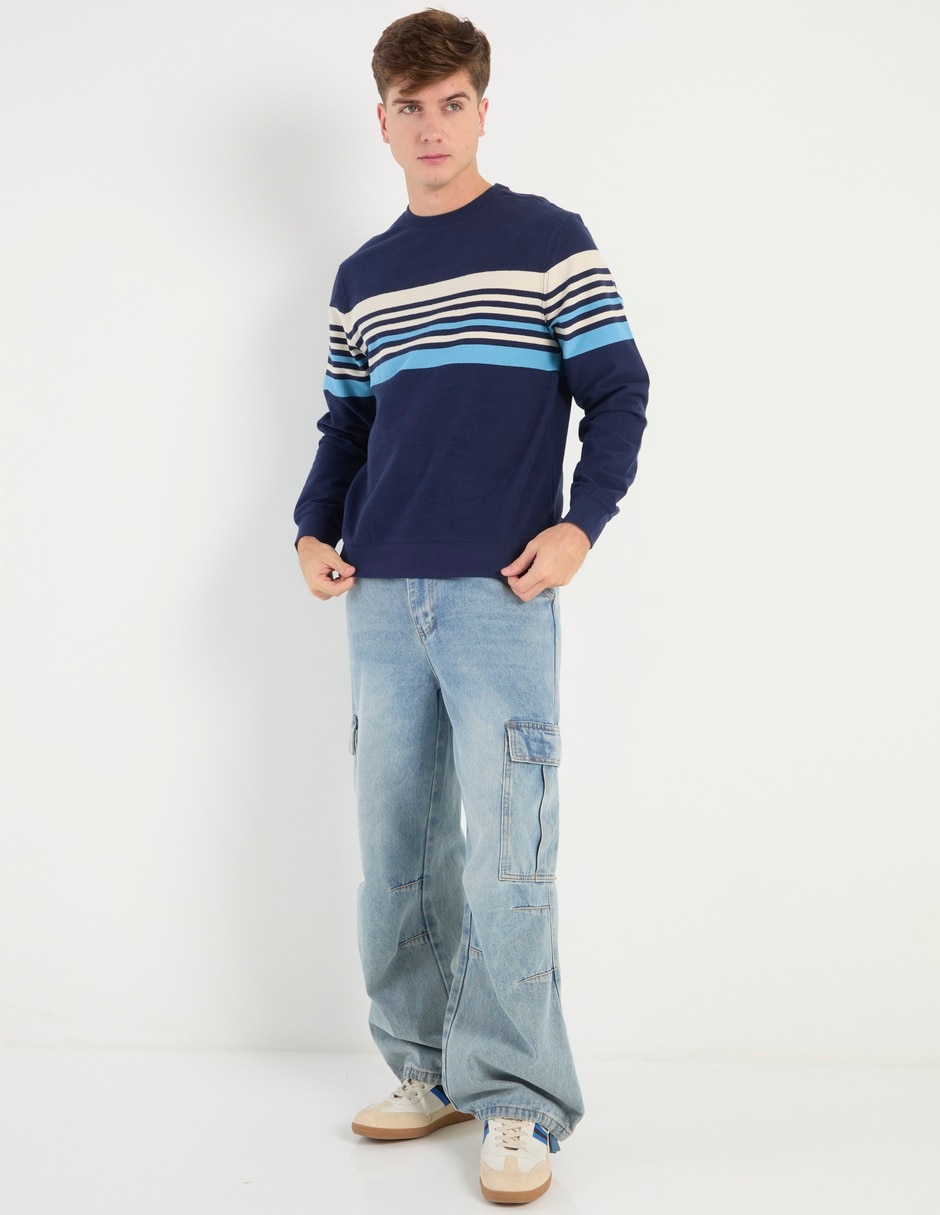 Suéter cuello redondo para hombre 3