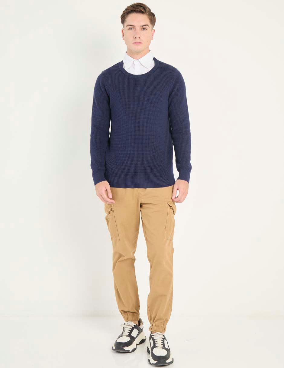 Suéter cuello redondo para hombre 3