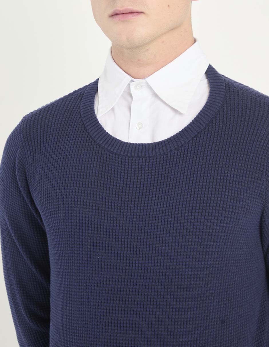 Suéter cuello redondo para hombre 4