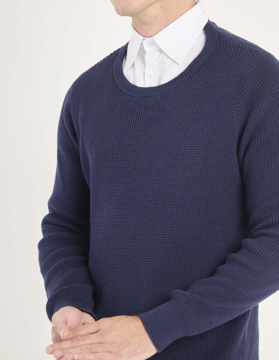 Suéter cuello redondo para hombre 5
