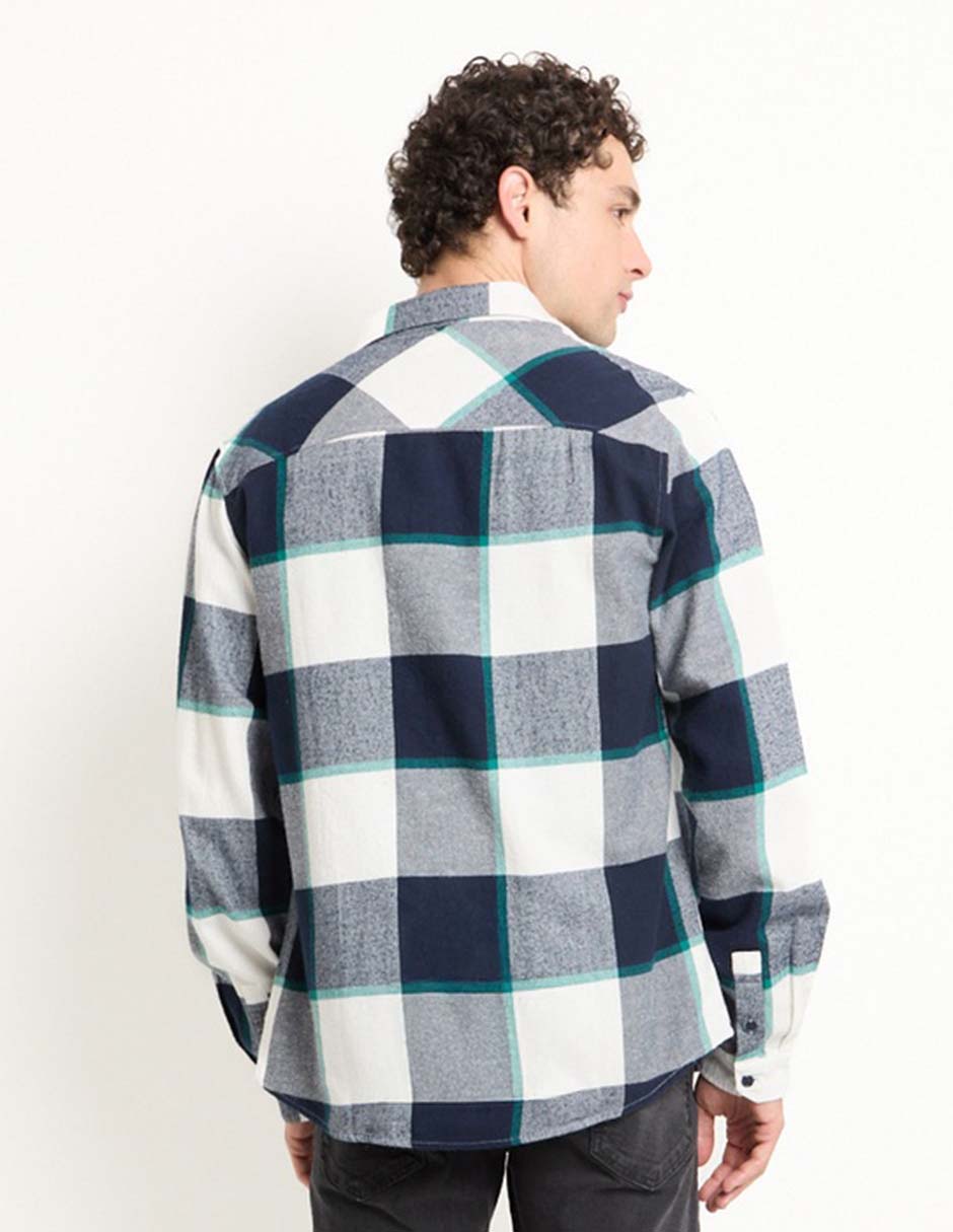 CAMISA MOSSIMO, CH, AZUL MARINO PRETEÑI