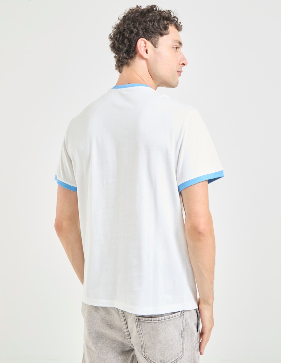 Playera cuello redondo para hombre 2