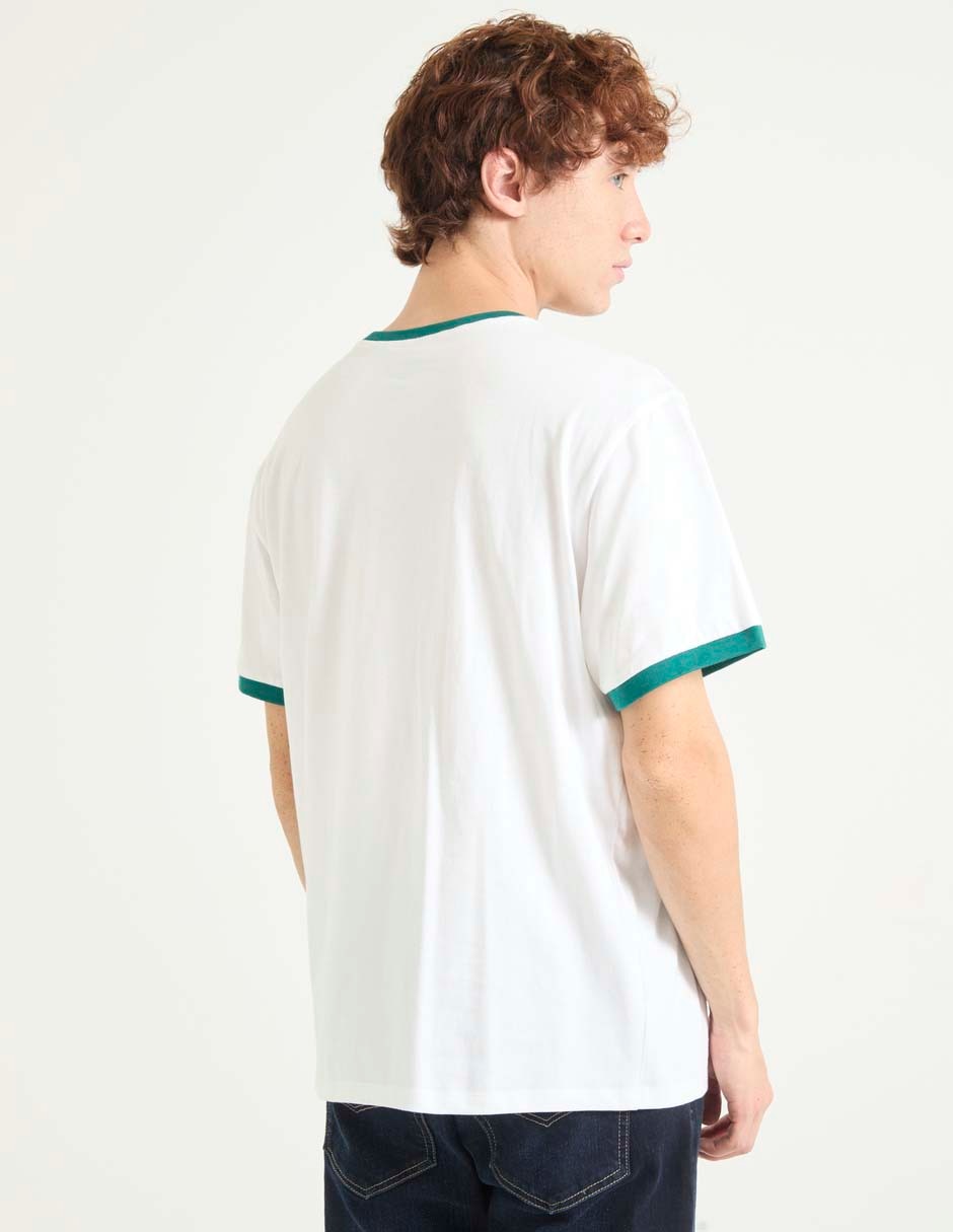Playera cuello redondo para hombre 2