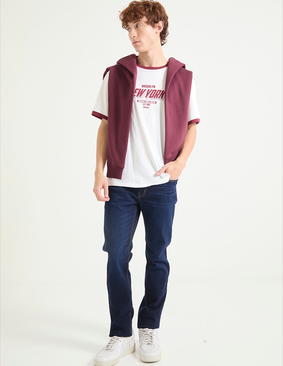 Playera cuello redondo para hombre 3