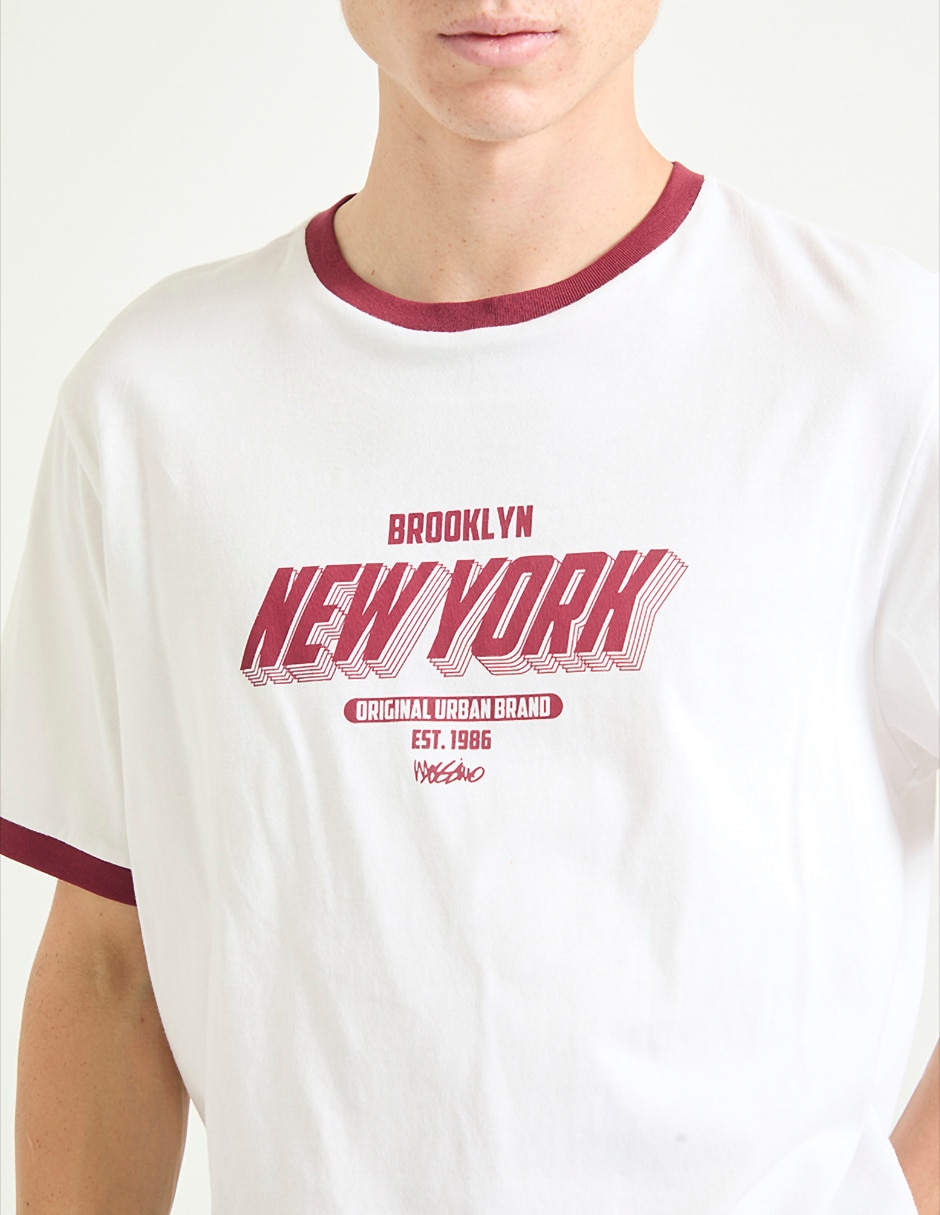 Playera cuello redondo para hombre 4