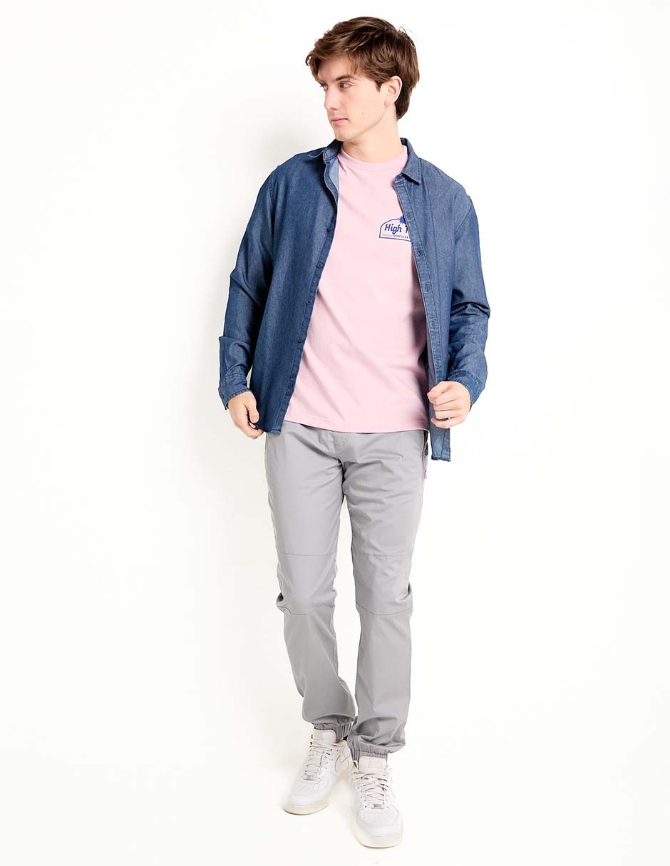 Playera cuello redondo para hombre 3