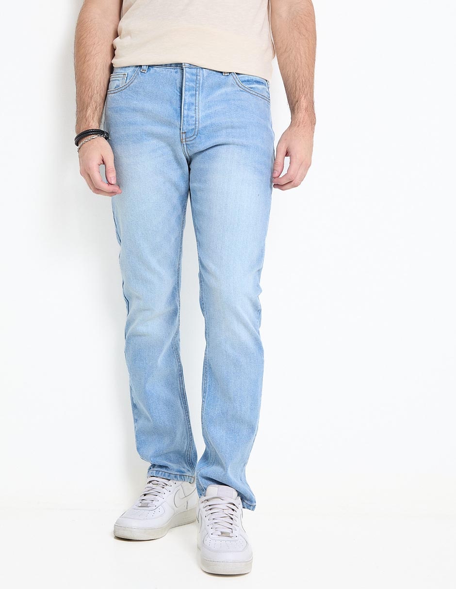 Jeans slim deslavado para hombre Jeans slim deslavado para hombre