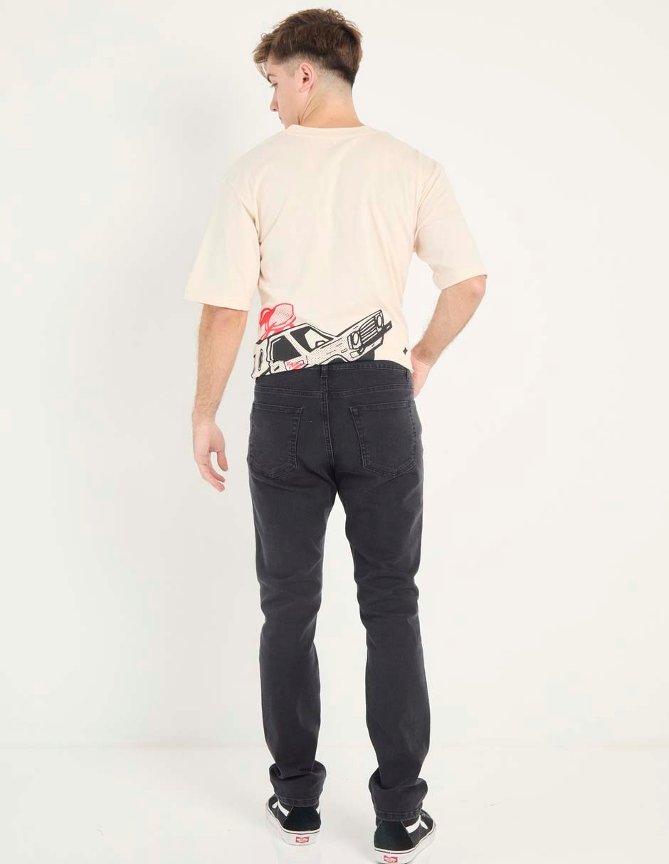 Jeans straight para hombre 2