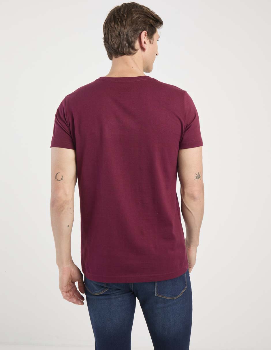 Playera cuello redondo para hombre 2
