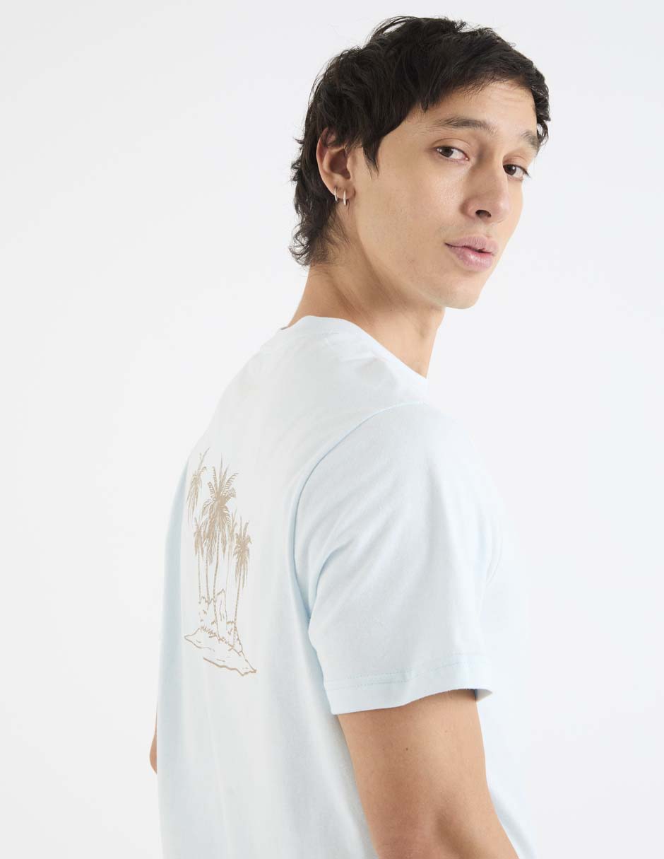 Playera cuello redondo para hombre 5