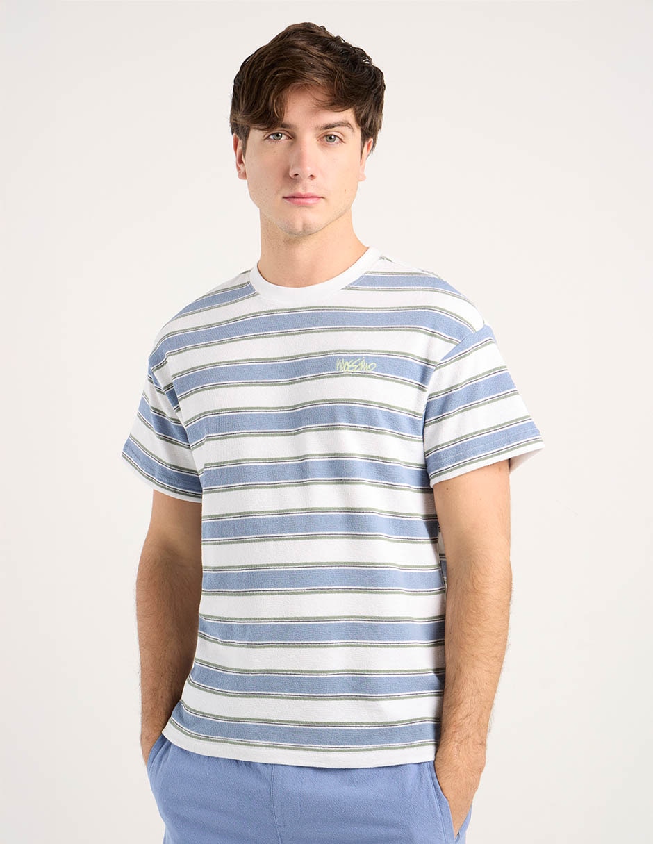 Playera cuello redondo para hombre