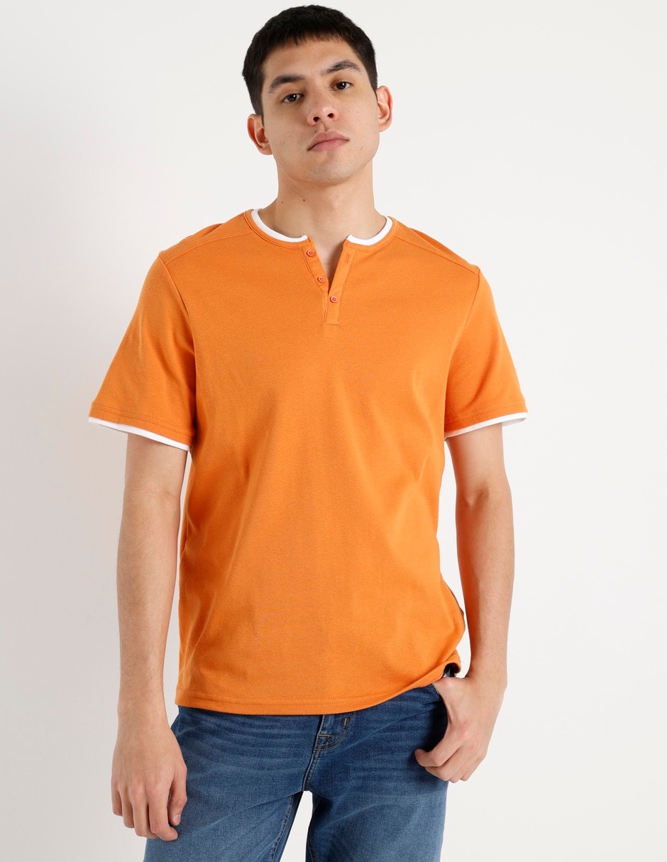 Playera cuello redondo para hombre 2