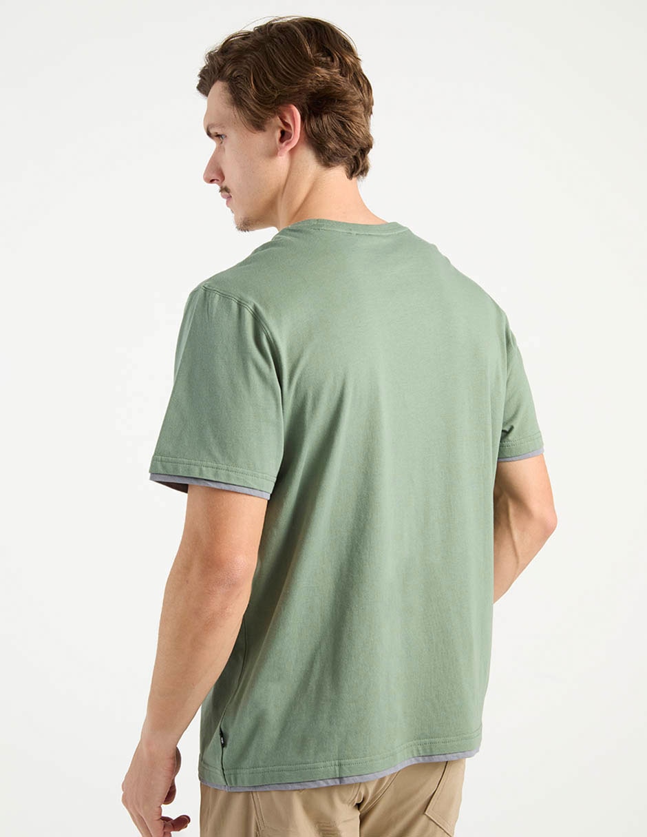 Playera cuello redondo para hombre 6