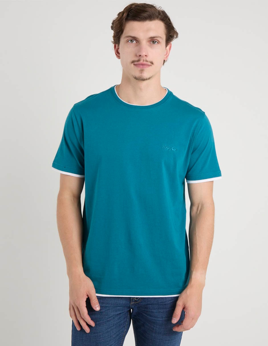 Playera cuello redondo para hombre Playera cuello redondo para hombre