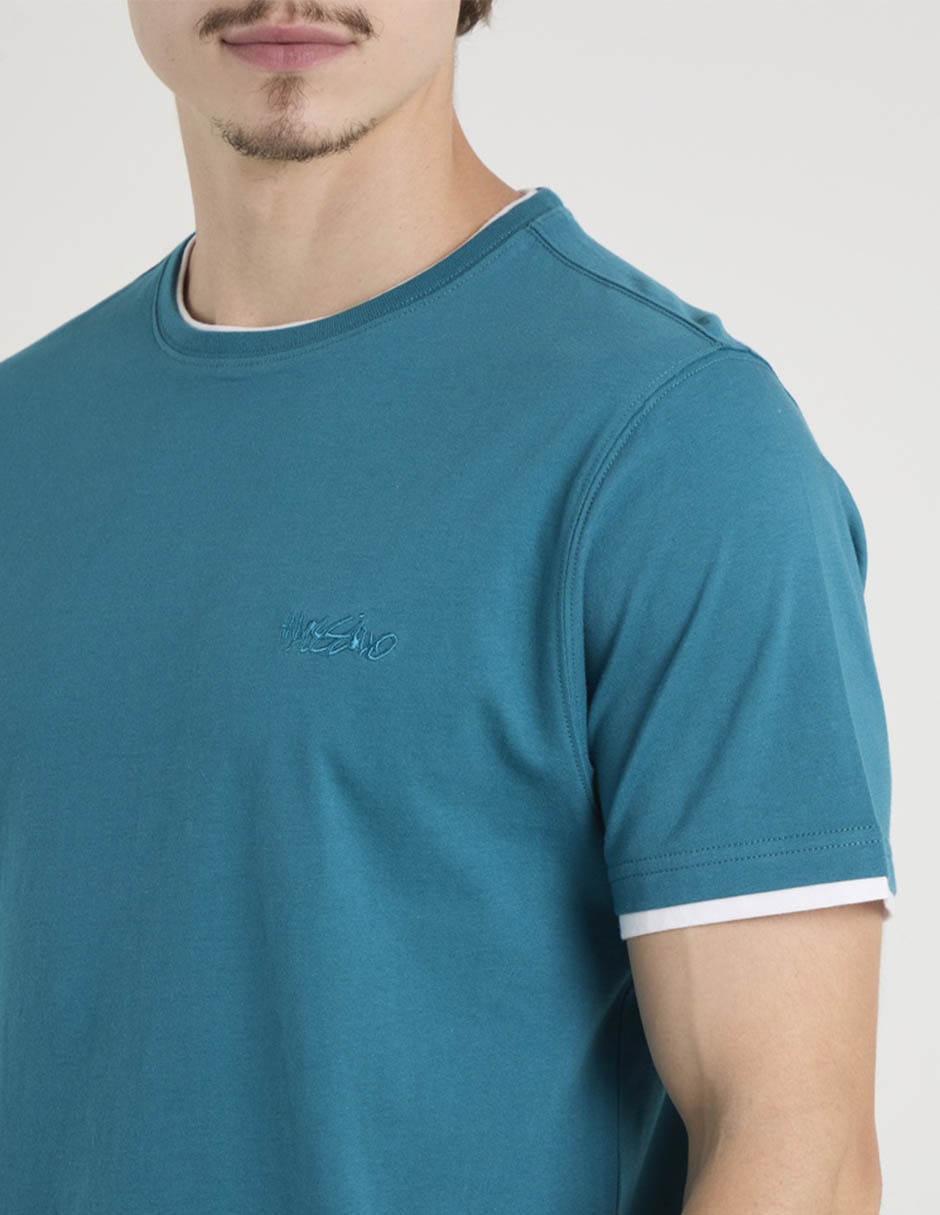 Playera Mossimo cuello redondo para hombre 4