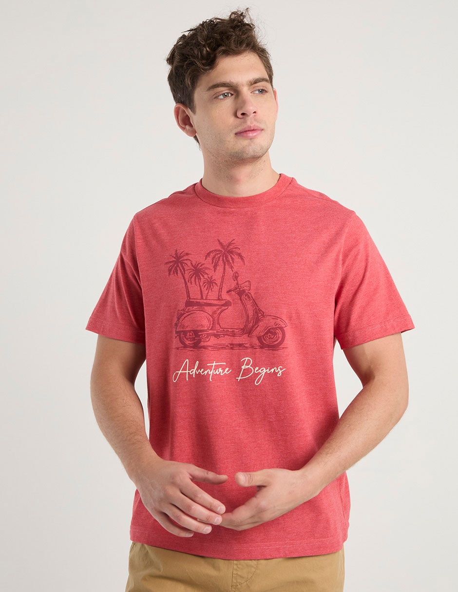 Playera cuello redondo para hombre Playera cuello redondo para hombre