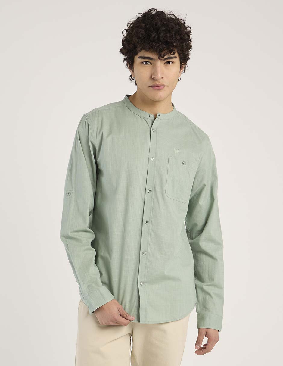 Camisa casual manga larga para hombre Camisa casual manga larga para hombre