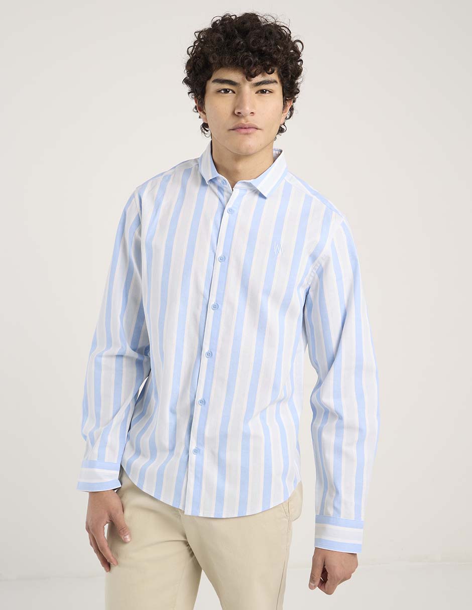 Camisa casual manga larga para hombre Camisa casual manga larga para hombre