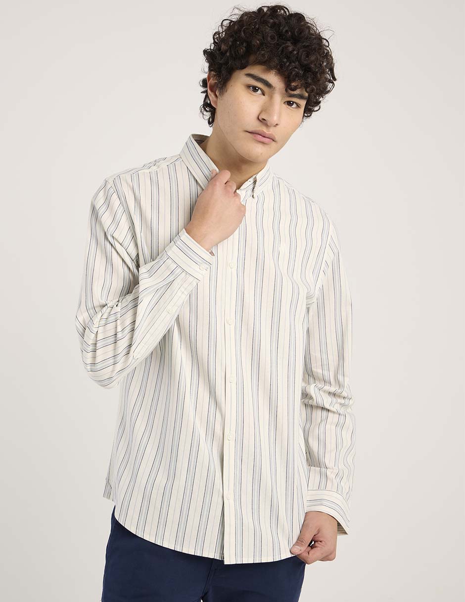 Camisa casual manga larga para hombre Camisa casual manga larga para hombre